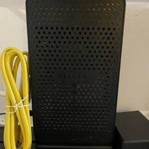 NETGEAR N300 C3000 (8x4) Cable Modem Router Combo Black A3